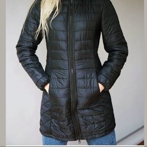 AFROMONTANE Black Puffer Jacket Size XS